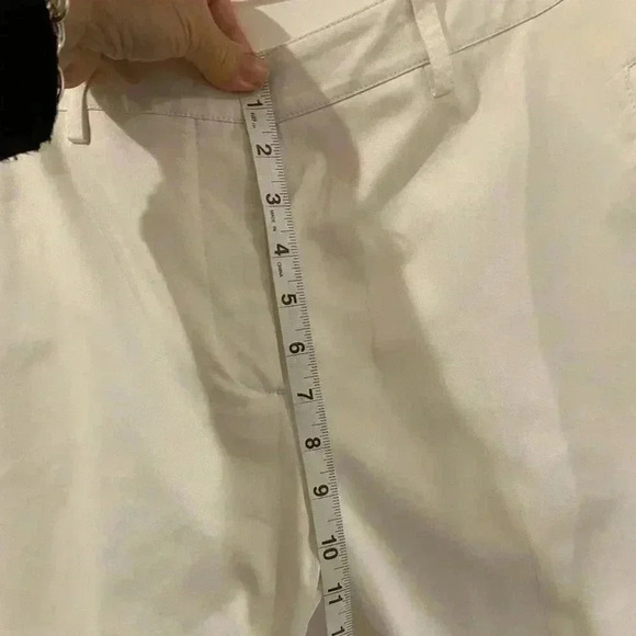 Prada white cotton pant (European size 44), US size 10 - Picture 3 of 10